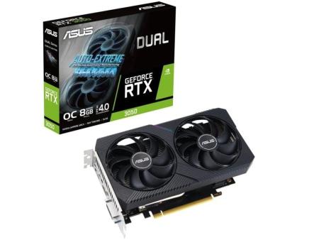 Tarjeta Gráfica Asus Dual GeForce RTX 3050 V2 OC/ 8GB GDDR6