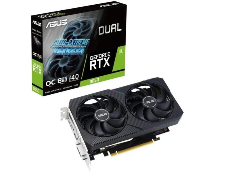 Tarjeta Gráfica Asus Dual GeForce RTX 3050 V2 OC/ 8GB GDDR6