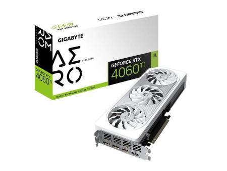 Tarjeta Gráfica Gigabyte GeForce RTX 4060 Ti Aero OC 8G/ 8GB GDDR6