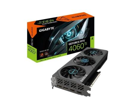 Tarjeta Gráfica Gigabyte GeForce RTX 4060 Ti EAGLE OC 8G/ 8GB GDDR6