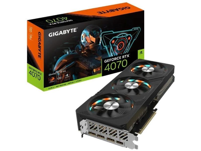 Tarjeta Gráfica Gigabyte GeForce RTX 4070 GAMING OC V2/ 12GB GDDR6X