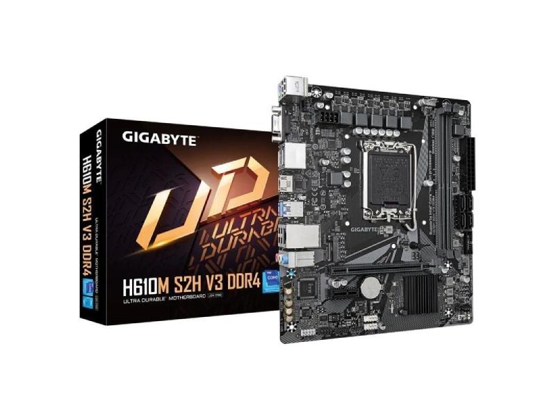 Placa Base Gigabyte H610M S2H V3 DDR4 Socket 1700/ Micro ATX