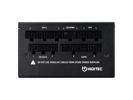 Fuente de Alimentación Hiditec GDX750 V2/ 750W/ Ventilador 14cm/ ATX 3.0/ PCIe 5.0/ 80 Plus Gold