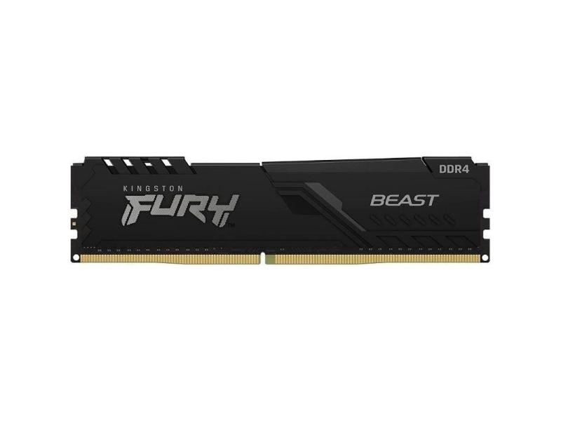 Memoria RAM Kingston FURY Beast 8GB/ DDR4/ 2666MHz/ 1.2V/ CL16/ DIMM