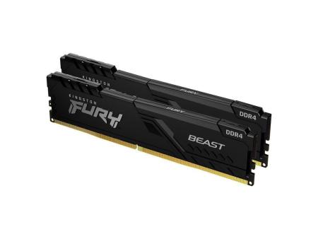 Memoria RAM Kingston FURY Beast 2 x 8GB/ DDR4/ 3200MHz/ 1.35V/ CL16/ DIMM