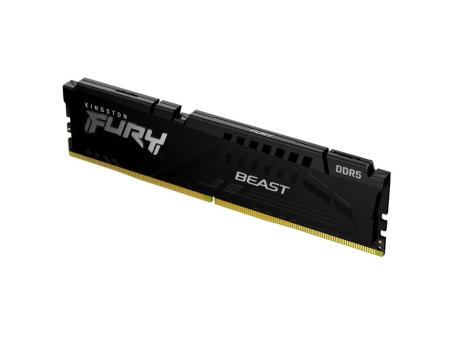 Memoria RAM Kingston FURY Beast 16GB/ DDR5/ 4800MHz/ 1.1V/ CL38/ DIMM