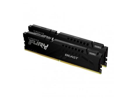 Memoria RAM Kingston FURY Beast 2 x 16GB/ DDR5/ 5200MHz/ 1.1V/ CL40/ DIMM