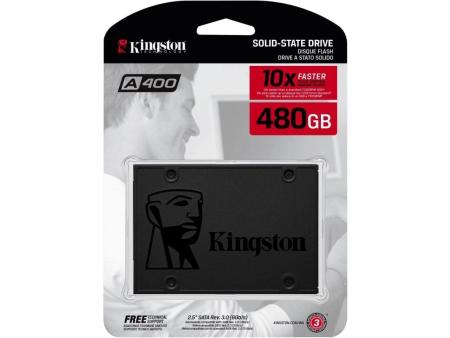 Disco SSD Kingston A400 480GB/ SATA III