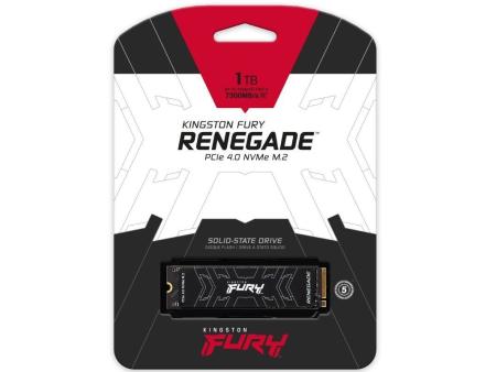 Disco SSD Kingston FURY Renegade 1TB/ M.2 2280 PCIe 4.0/ Con Difusor Térmico