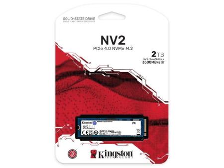 Disco SSD Kingston NV2 2TB/ M.2 2280 PCIe 4.0 NVMe