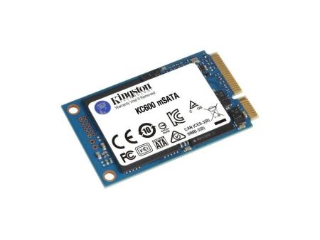 Disco SSD Kingston KC600 256GB/ mSATA/ Full Capacity