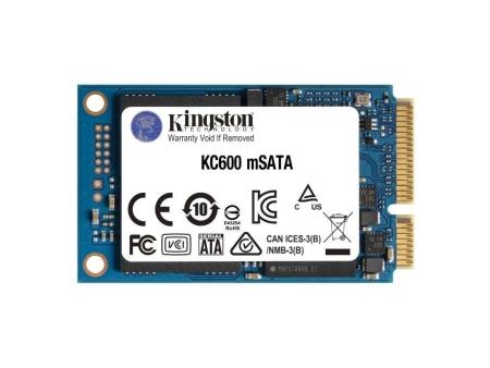 Disco SSD Kingston KC600 512GB/ mSATA/ Full Capacity