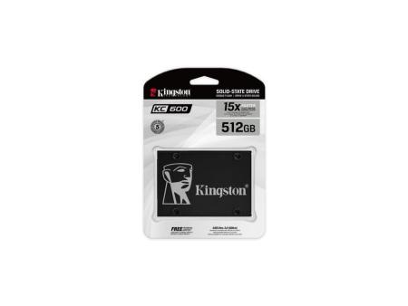 Disco SSD Kingston SKC600 512GB/ SATA III/ Full Capacity