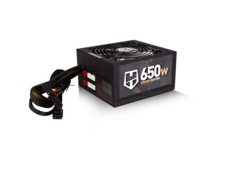 Fuente de Alimentación Nox Hummer/ 650W/ Ventilador 14cm/ 80 Plus Bronze