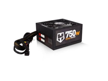 Fuente de Alimentación Nox Hummer/ 750W/ Ventilador 14cm/ 80 Plus Bronze