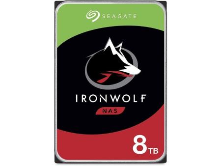 Disco Duro Seagate IronWolf NAS ST8000VN004 8TB/ 3.5'/ SATA III/ 256MB