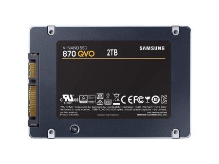 Disco SSD Samsung 870 QVO 2TB/ SATA III/ Full Capacity