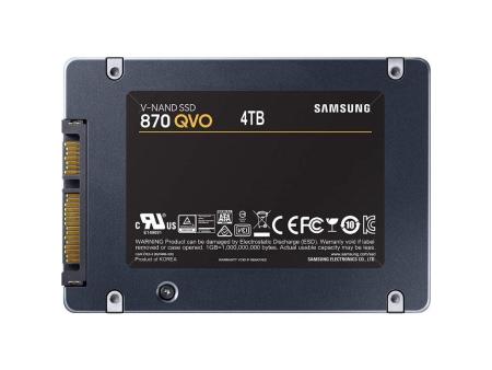 Disco SSD Samsung 870 QVO 4TB/ SATA III/ Full Capacity