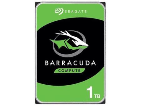 Disco Duro Seagate BarraCuda 1TB/ 3.5'/ SATA III/ 256MB