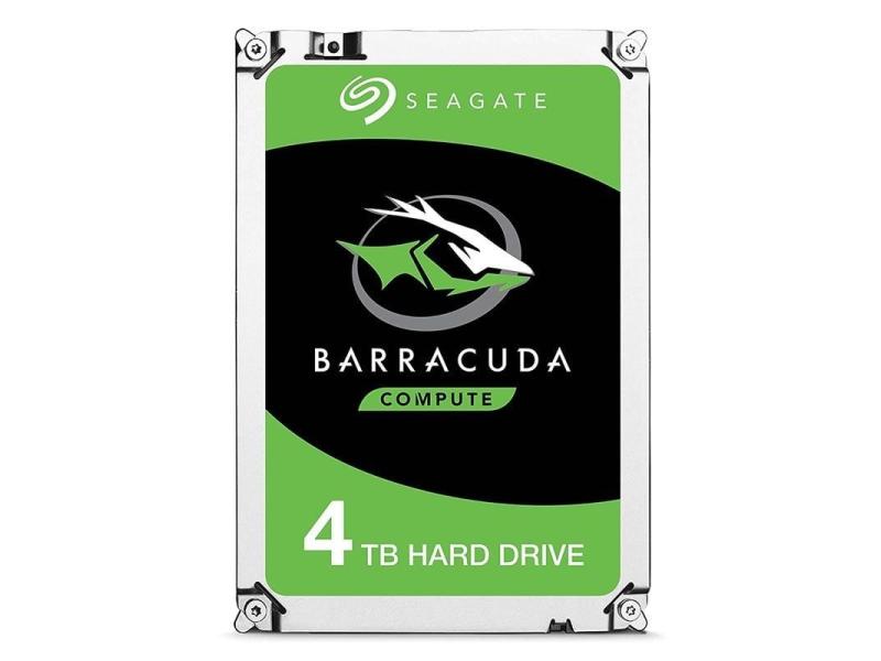 Disco Duro Seagate BarraCuda 4TB/ 3.5'/ SATA III/ 256MB