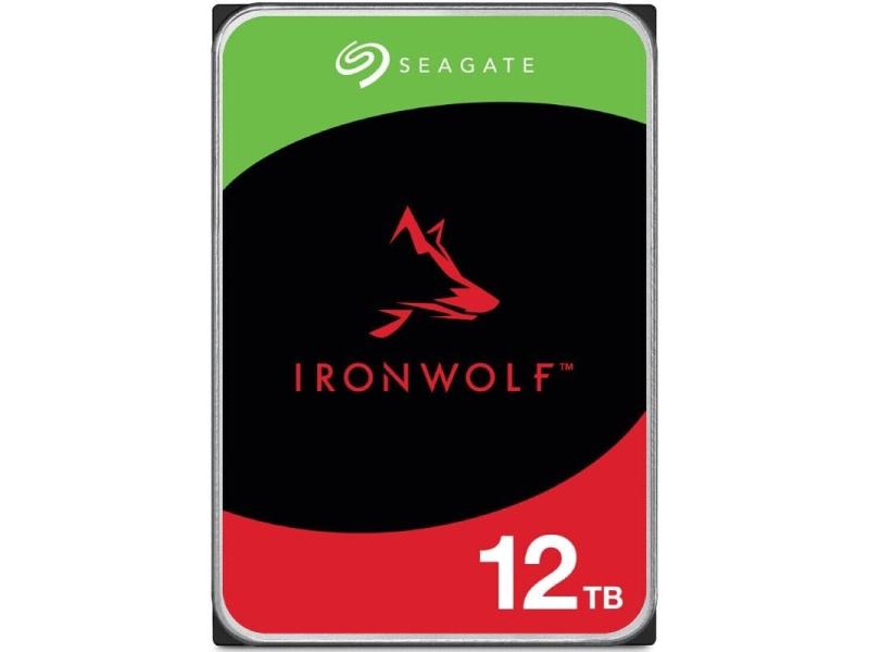 Disco Duro Seagate IronWolf NAS ST12000VN0008 12TB/ 3.5'/ SATA III/ 256MB