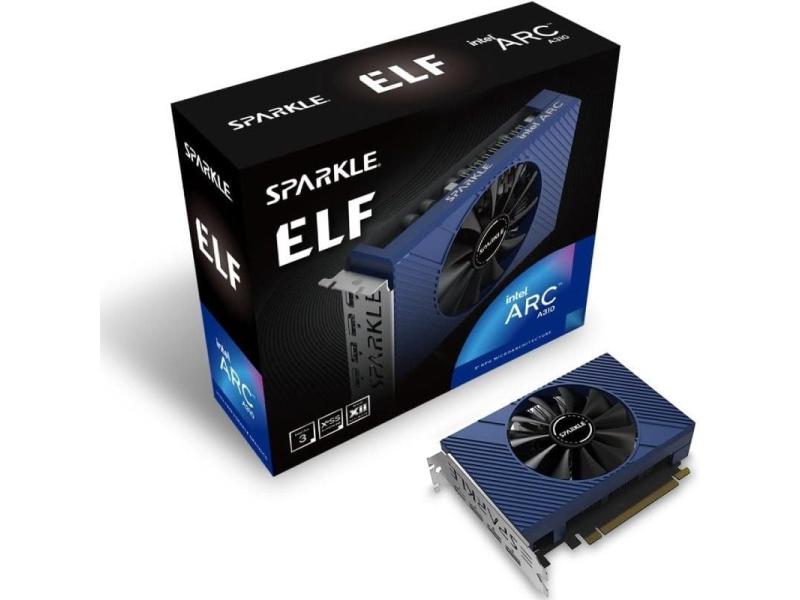 Tarjeta Gráfica Sparkle Intel Arc A310 ELF/ 4GB GDDR6