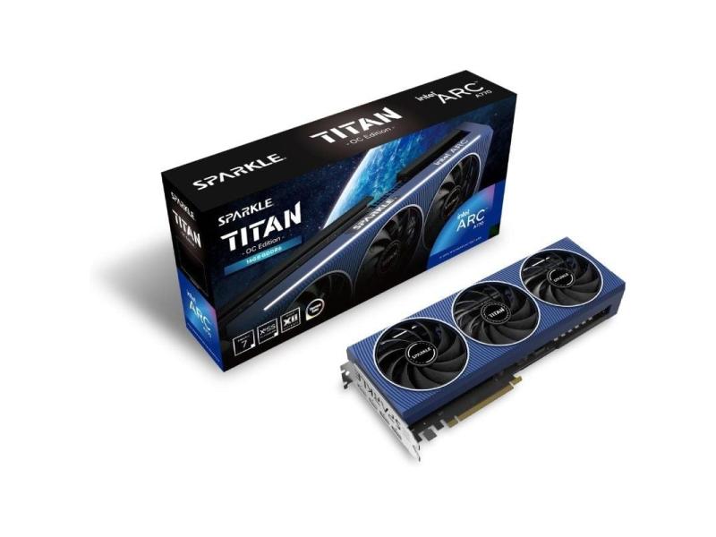 Tarjeta Gráfica Sparkle Intel Arc A770 Titan OC Edition/ 16GB GDDR6