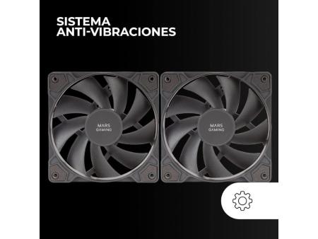 Pack 2 Ventiladores Mars Gaming MF-PROX2/ 12cm