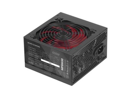 Fuente de Alimentación Mars Gaming MPIII650/ 650W/ Ventilador 12cm