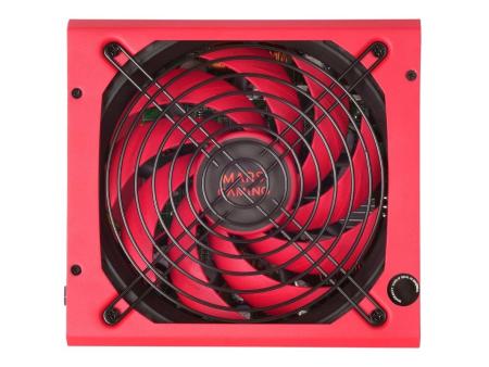 Fuente de Alimentación Mars Gaming MPVU750M/ 750W/ Ventilador 14cm/ 80 Plus Silver