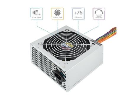 Fuente de Alimentación TooQ TQAPOLO-500SP/ 500W/ Ventilador 12cm