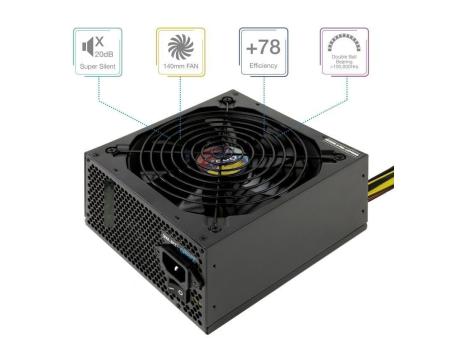 Fuente de Alimentación TooQ TQAPOLO-650SP/ 650W/ Ventilador 14cm