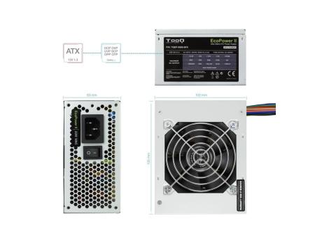 Fuente de Alimentación SFX TooQ TQEP-500S-SFX/ 500W/ Ventilador 8cm