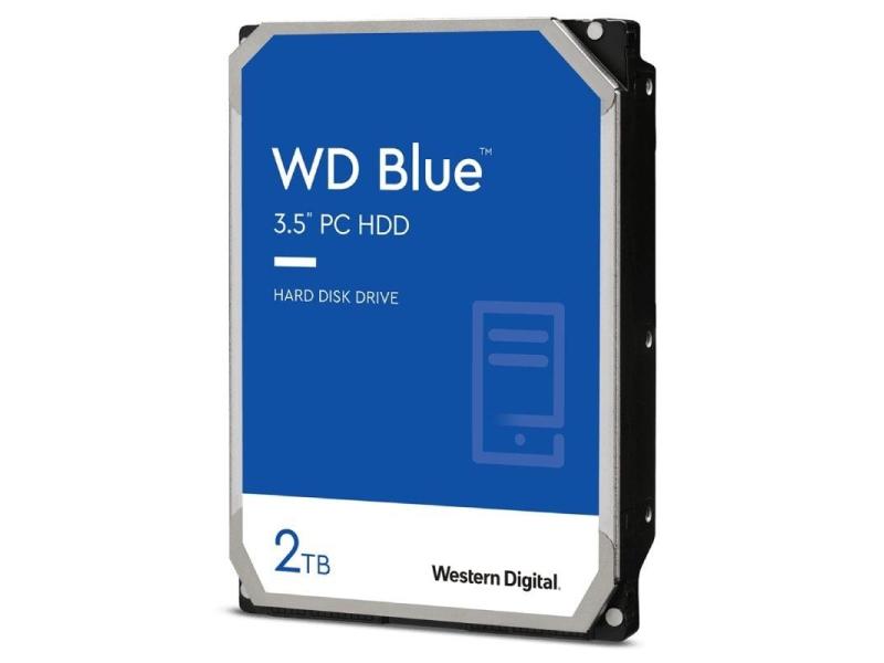 Disco Duro Western Digital WD Blue PC Desktop 2TB/ 3.5'/ SATA III/ 256MB