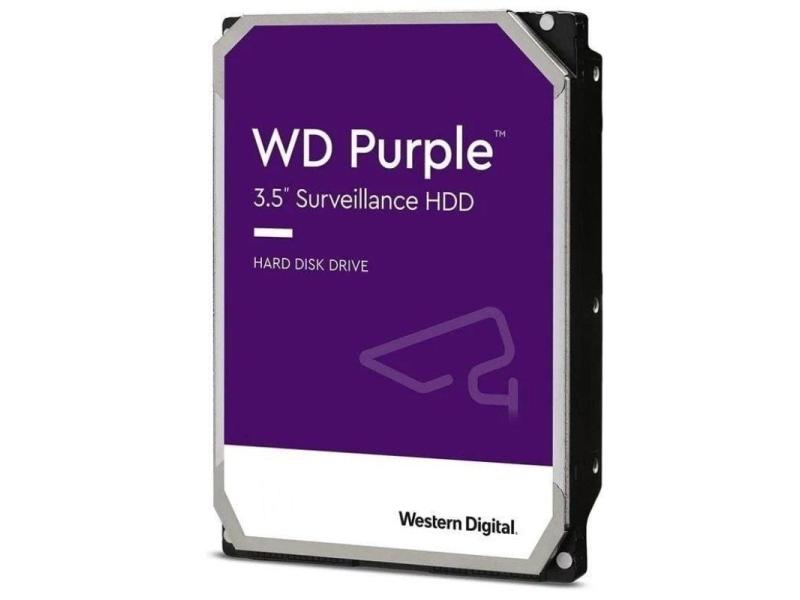 Disco Duro Western Digital WD Purple Surveillance 6TB/ 3.5'/ SATA III/ 256MB