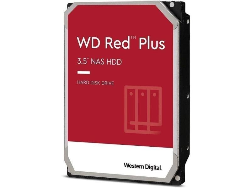 Disco Duro Western Digital WD Red Plus NAS 4TB/ 3.5'/ SATA III/ 256MB