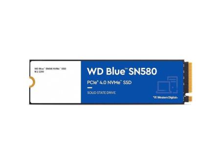 Disco SSD Western Digital WD Blue SN580 1TB/ M.2 2280 PCIe