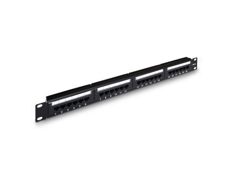 Patch Panel Aisens A141-0307/ 24 Puertos/ Cat.5e/ Altura 1U