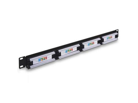 Patch Panel Aisens A141-0307/ 24 Puertos/ Cat.5e/ Altura 1U