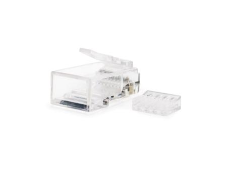 Conector RJ45 Nanocable 10.21.0201-100/ Cat.6/ 100 uds