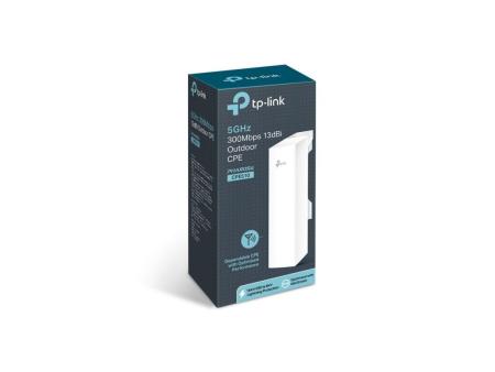 Punto de Acceso Inalámbrico TP-Link CPE510 PoE 300Mbps/ 5GHz/ Antena de 13dBi/ WiFi 802.11n/a