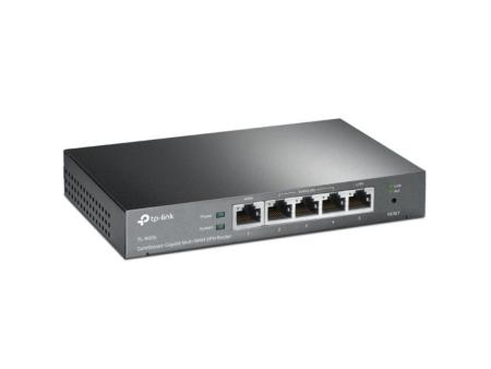 Router VPN SafeStream Gigabit TP-Link Omada TL-R605/ 5 Puertos Multi-WAN