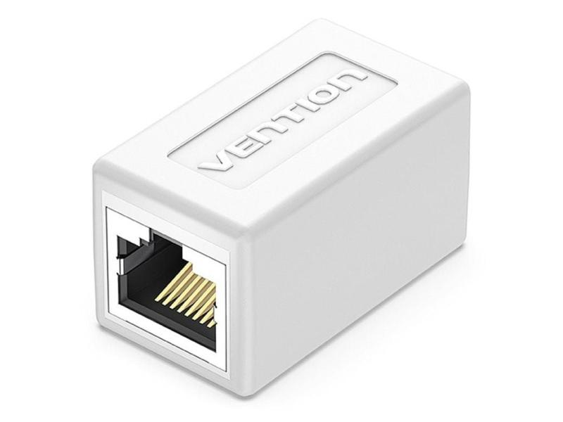 Adaptador Conector RJ45 IPVW0 Cat6 FTP/ RJ45 Hembra - RJ45 Hembra/ Blanco