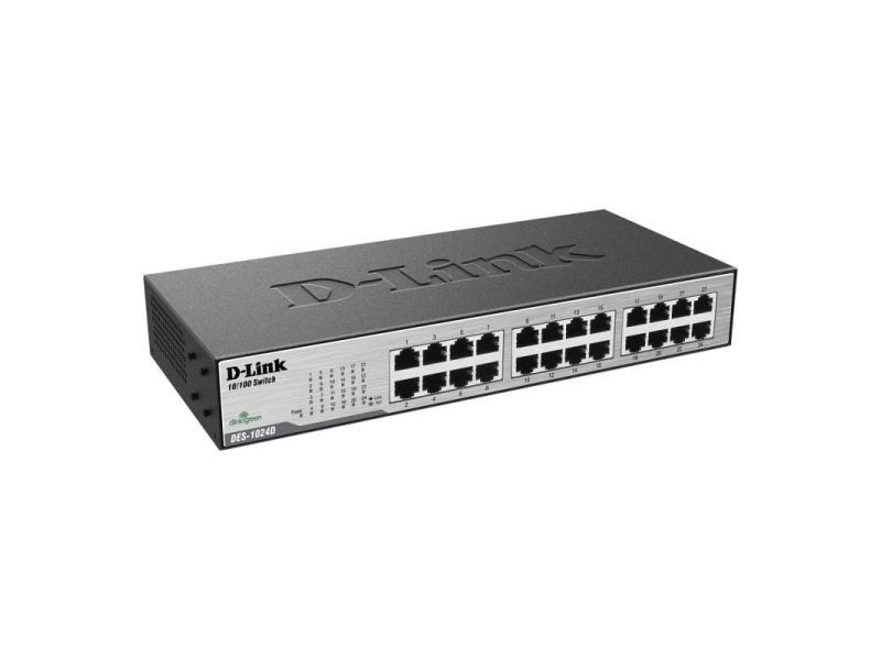 Switch D-Link DES-1024D 24 Puertos/ RJ-45 10/100