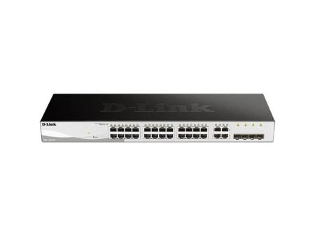 Switch Gestionado D-Link DGS-1210-24/ 24 Puertos/ RJ-45 10/100/1000/ SFP