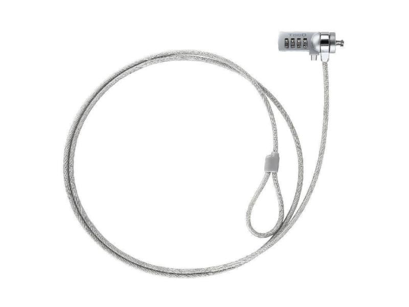 Cable de Seguridad para Portátiles TooQ TQCLKC0015/ 1.5m