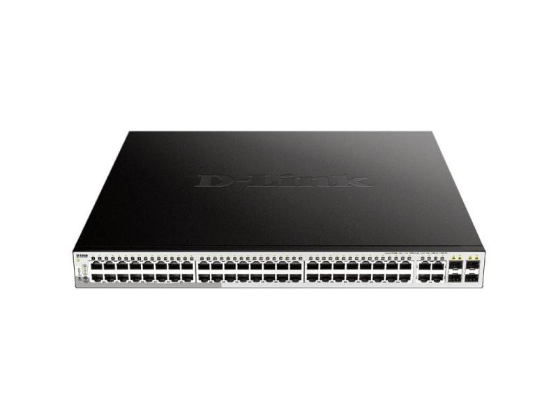 Switch Gestionable D-Link DGS-1210-52MP 52 Puertos/ RJ-45 10/100/1000 PoE/ SFP