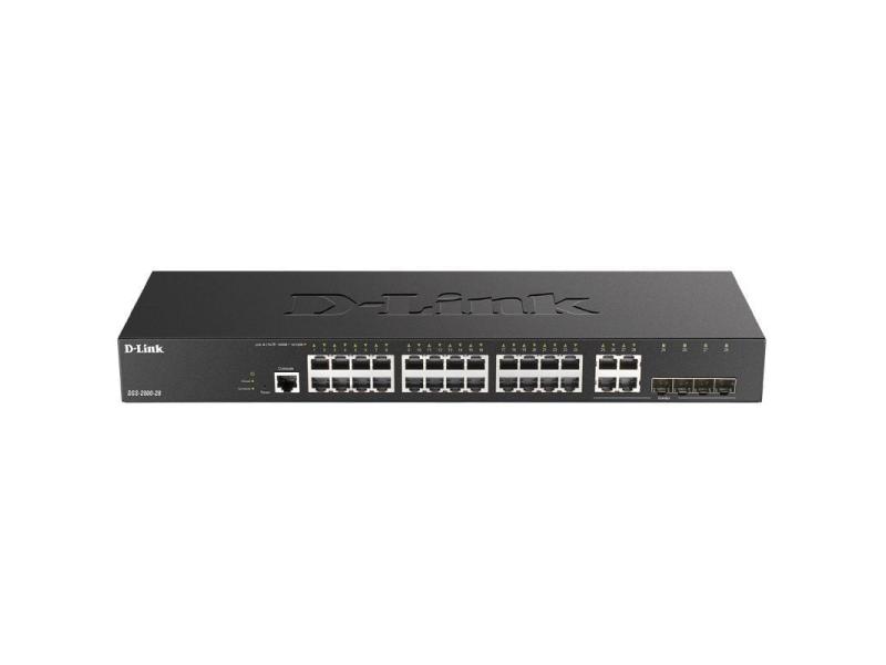 Switch Gestionable D-Link DGS-2000-28 28 Puertos/ RJ-45 10/100/1000/ SFP