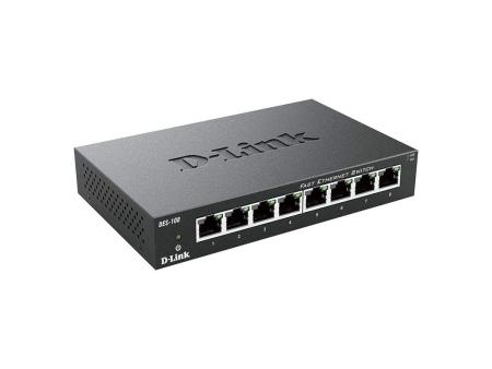 Switch D-Link DES-108 8 Puertos/ RJ-45 10/100