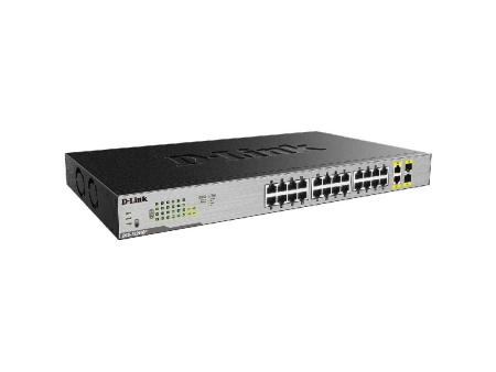 Switch D-Link DGS-1026MP 26 Puertos 10/100/1000 PoE/ SFP